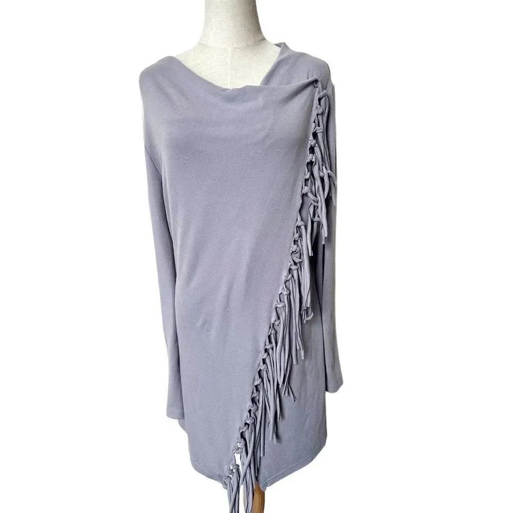 Hua Lan grey pullover sweater